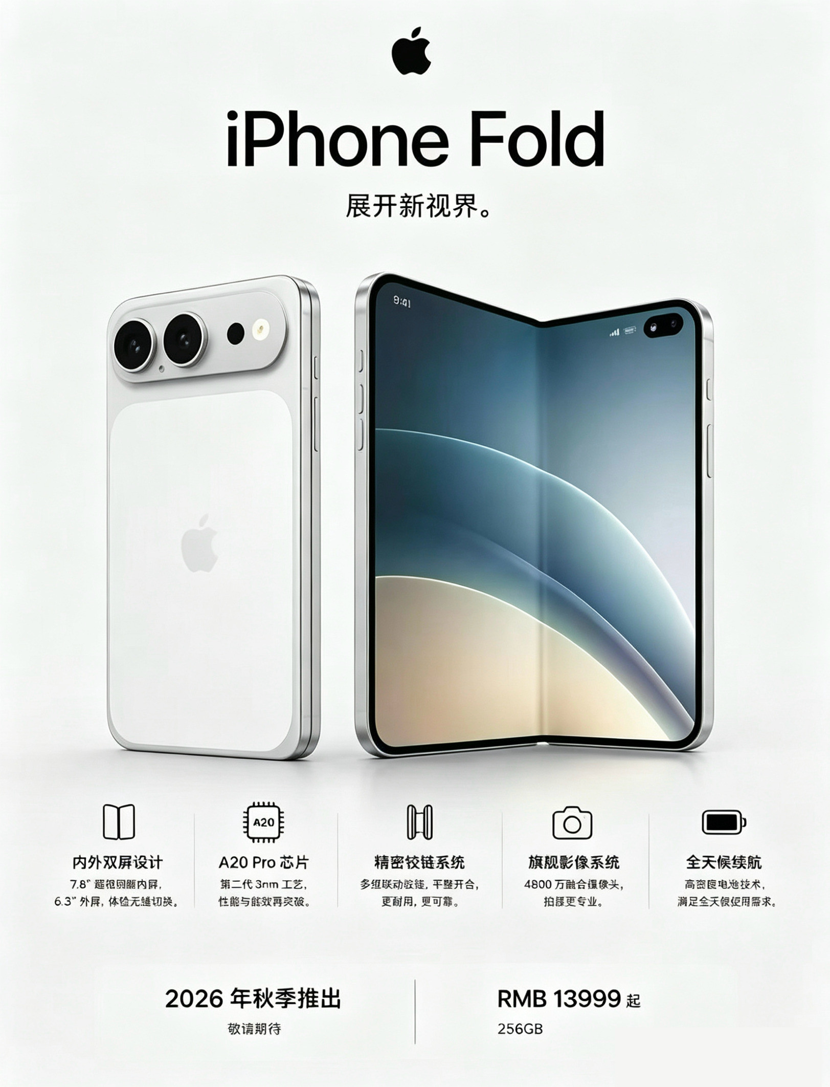 iPhoneUltra真机超前瞻你是愿意花13999去买一台iPhone18