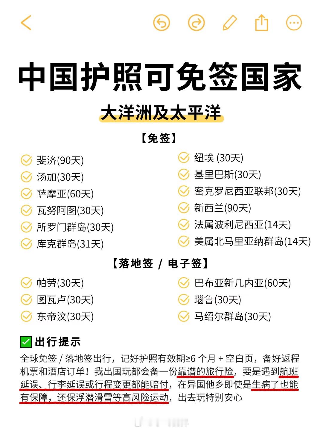 中方对加拿大英国免签不的不说，咱们中国护照含金量也越来越高了！整理了一份可以说