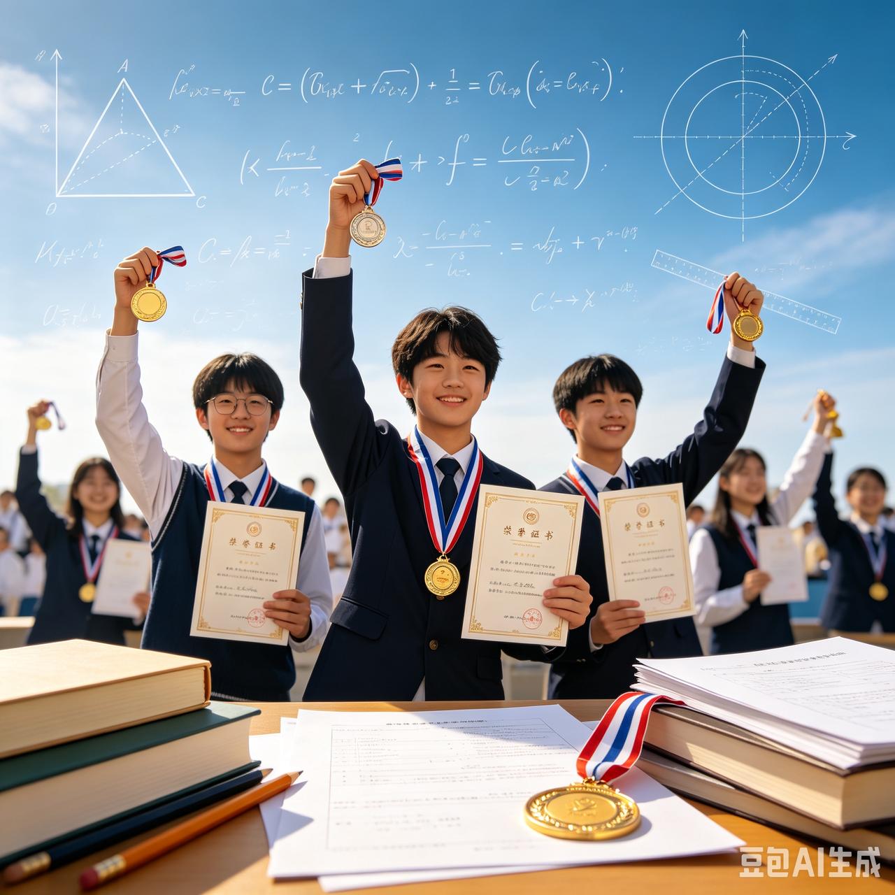 数学奥赛刚落下帷幕，全球比赛现场瞬间炸开了锅。7个满分选手，有3个站在中国队领奖