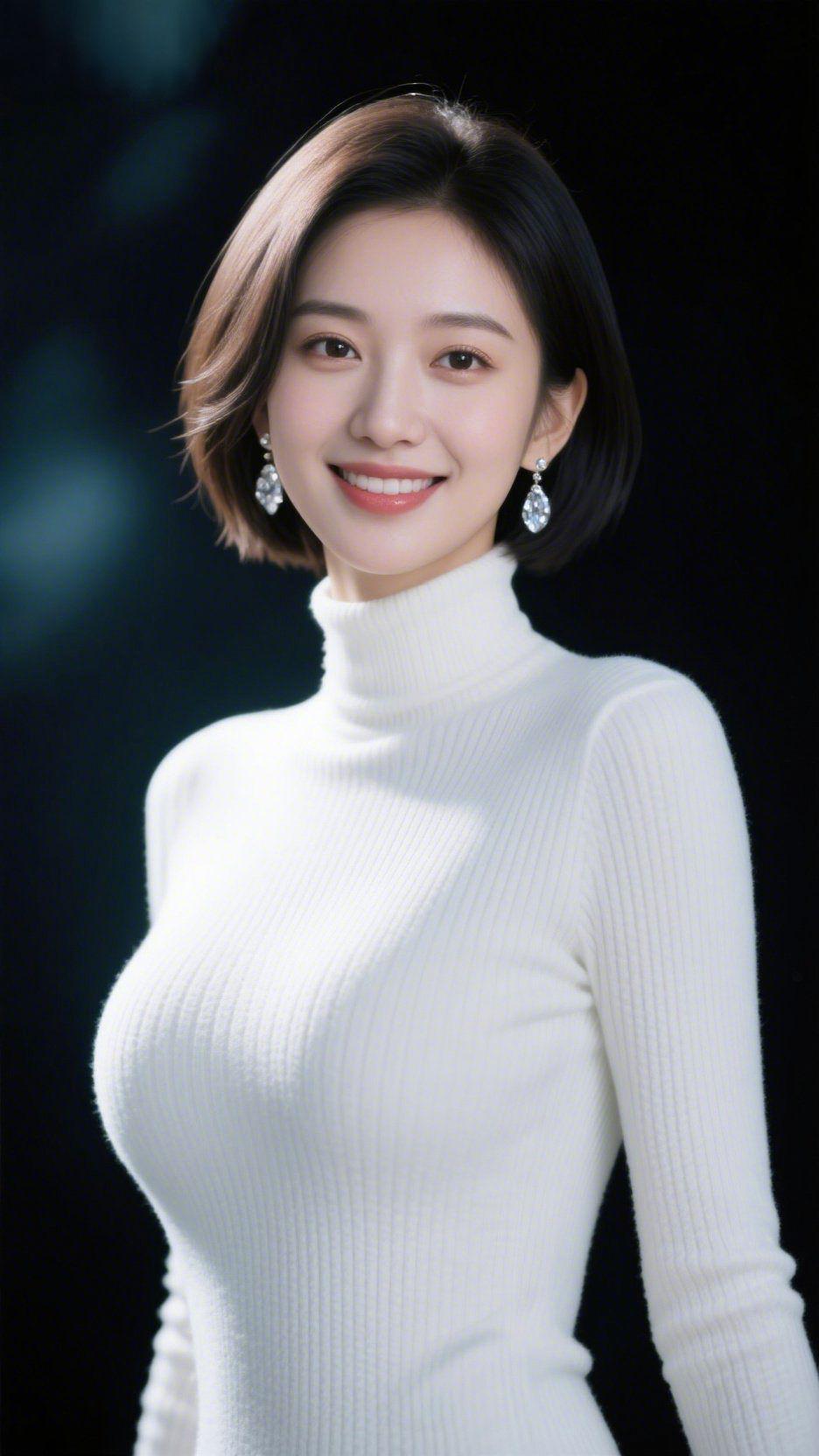 暗夜柔光晕清辉深邃纯粹的暗夜如墨色绒幕缓缓铺展，几缕朦胧的柔蓝光影轻轻晕开