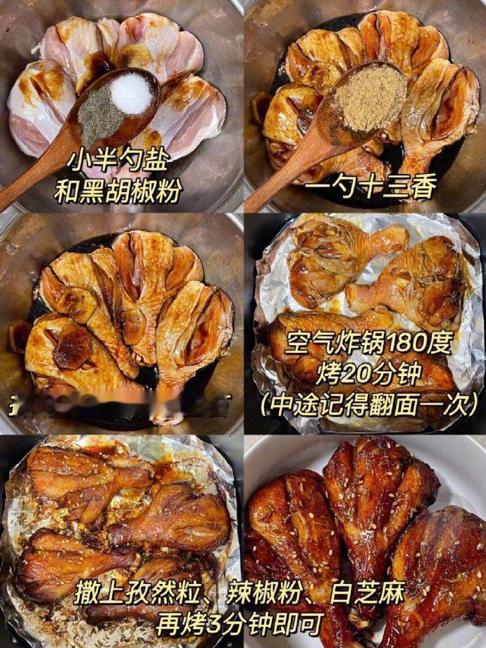 两个女生直接炫完三个大鸡腿！太香了！​​​