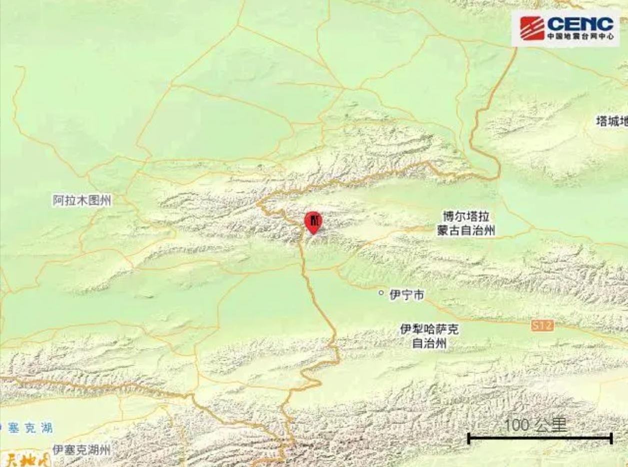 【半夜晃醒！新疆这地刚发生了4.8级地震！】家人们，有没有睡不着的？来报个到