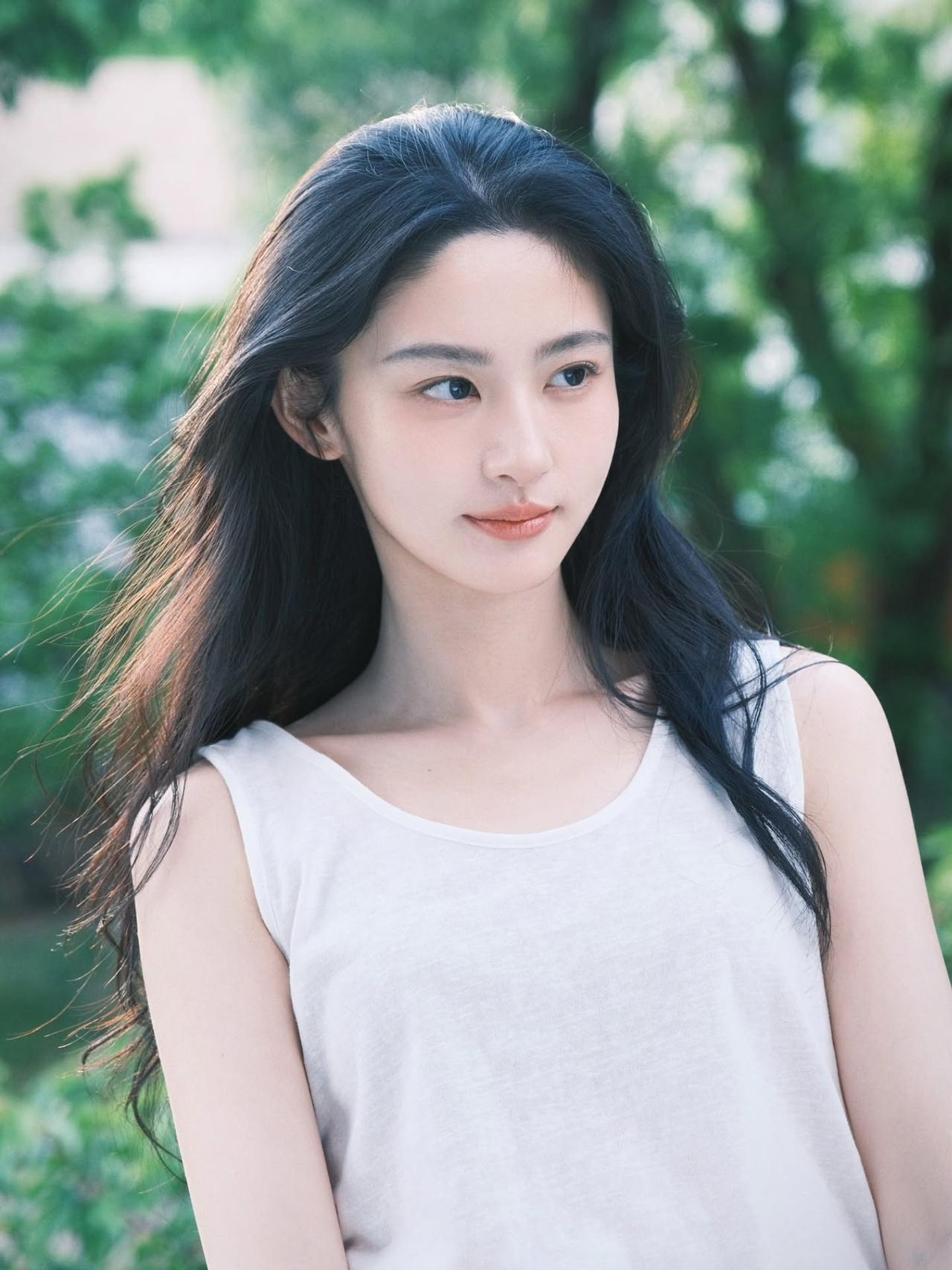 赵晴画报，清秀甜美！