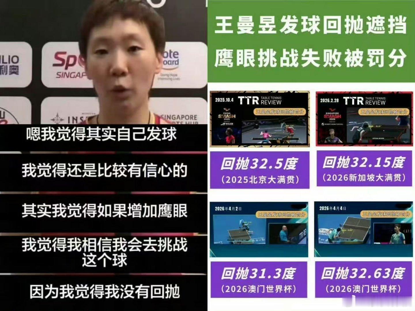 孙颖莎教科书级无遮挡发球孙颖莎干干净净打球，堂堂正正赢球👍🏻👍🏻👍🏻
