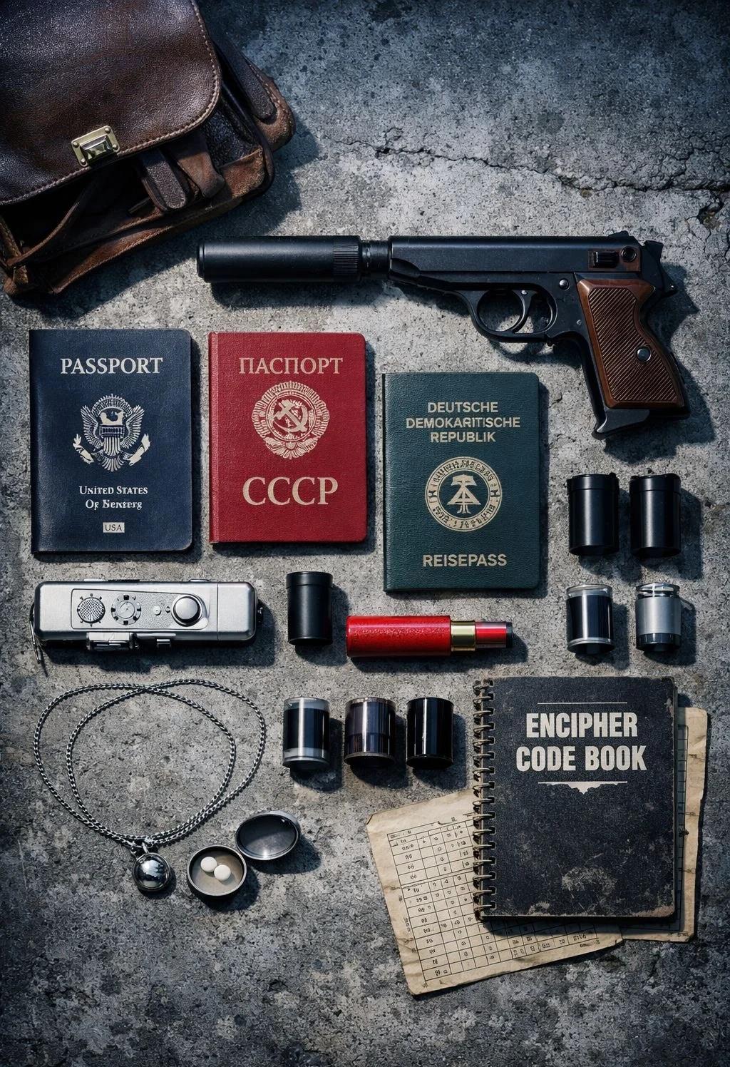 1962：查理检查站前，她最后一次补妆1962年12月，柏林，零下14度。东