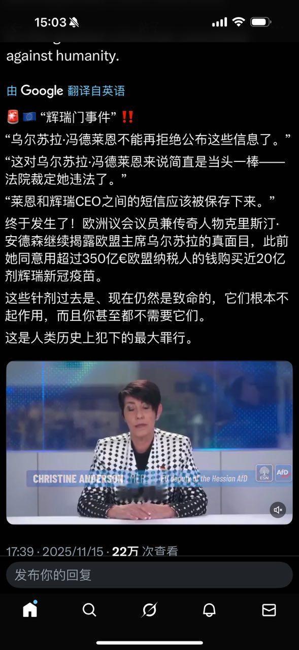 冯欧盟长的麻烦。