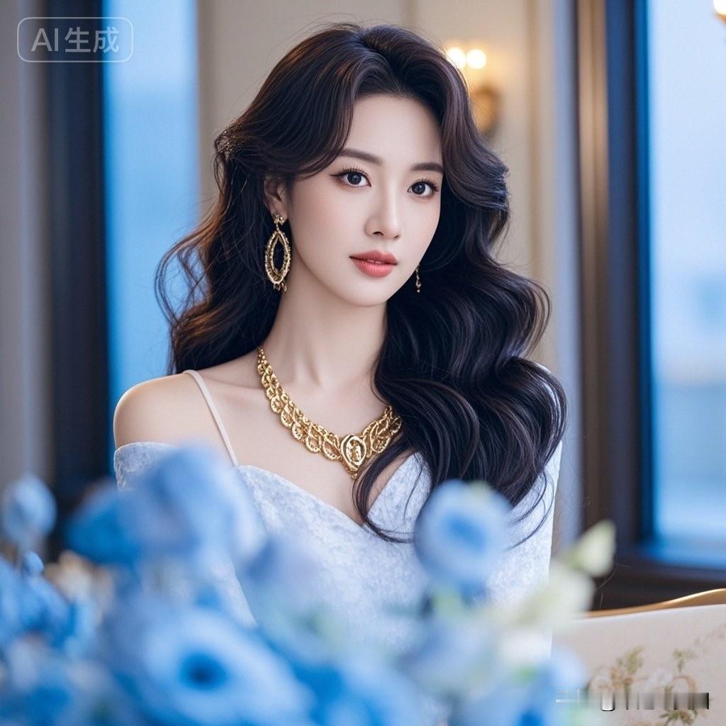 这个美女穿着旗袍真漂亮！