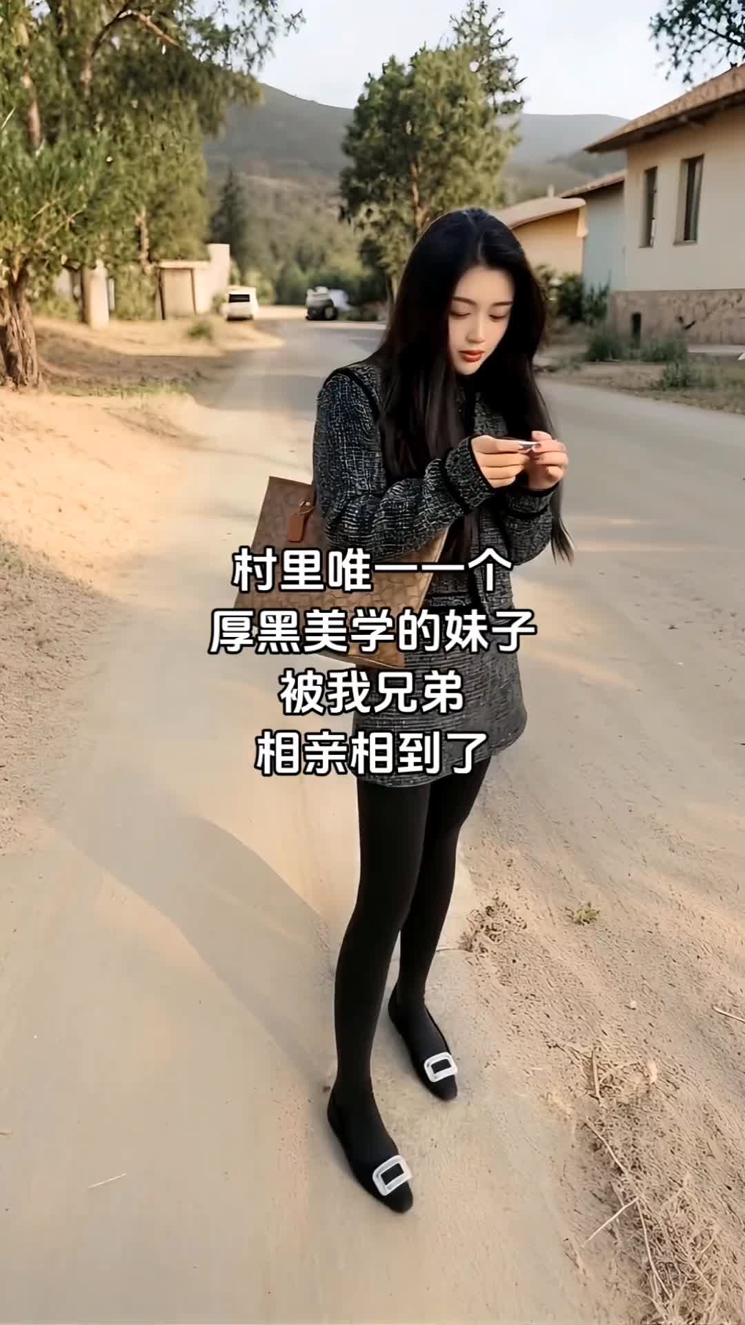 这是村里的“白月光”吗