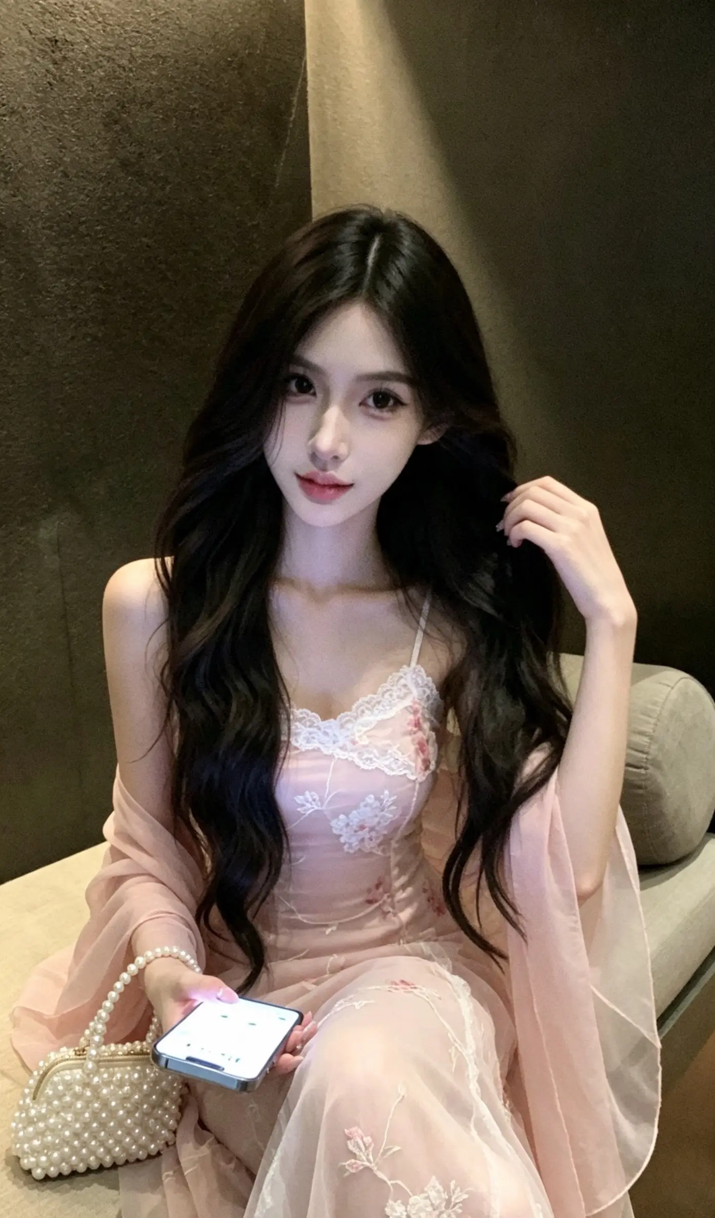 温柔风穿搭 气质仙女裙甜美穿搭 温柔纯欲风穿搭分享 粉色长裙温柔风 纯欲仙女系列