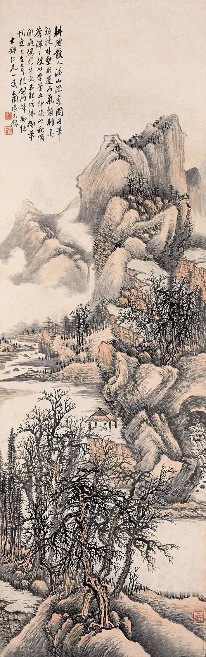 张石园（1898-1959年）又名入玄，字克龢，一字蔼如，又号麻石翁，江苏武进人