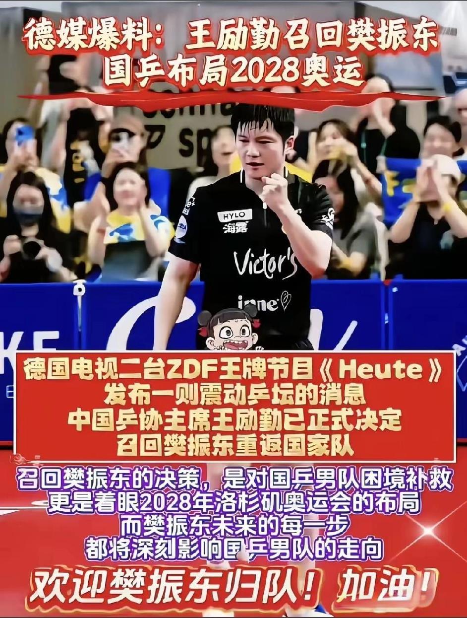 假的！王励勤召回樊振东目前来看是假的。因为亚锦赛名单已出没有樊振东。成都混团队内