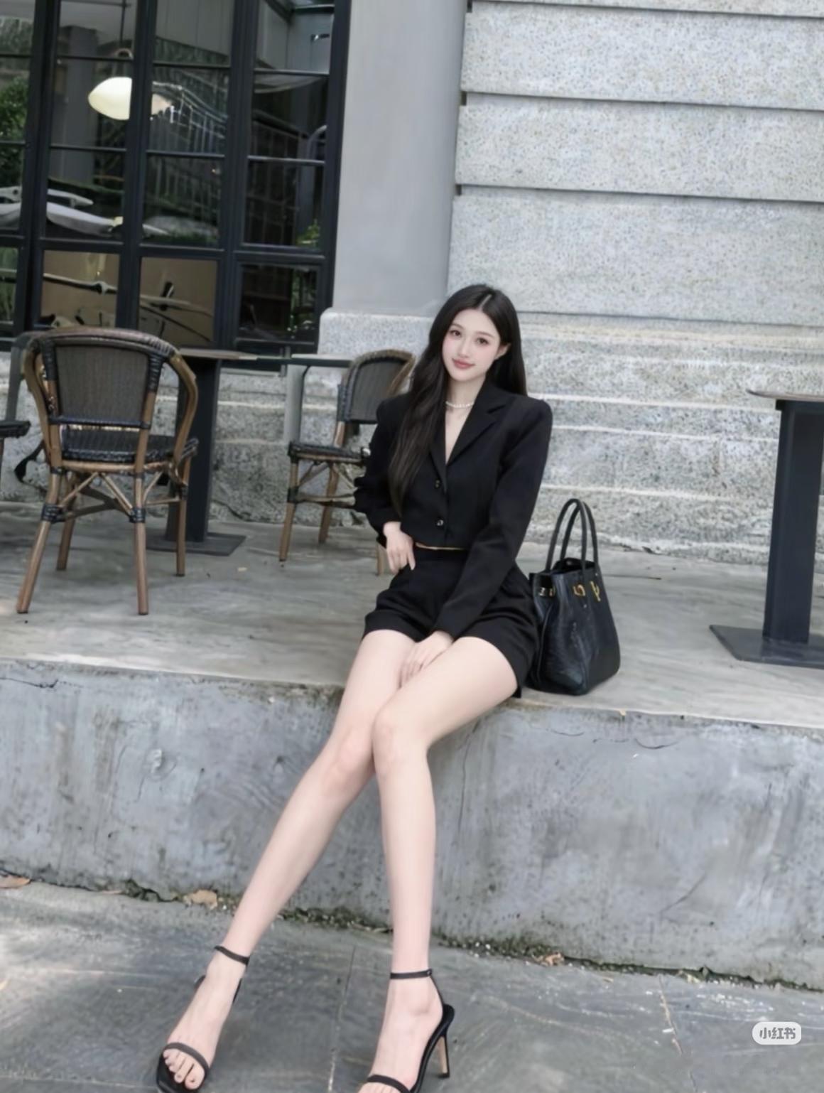 178模特街拍你碰到过哪些长相很仙气的女孩子