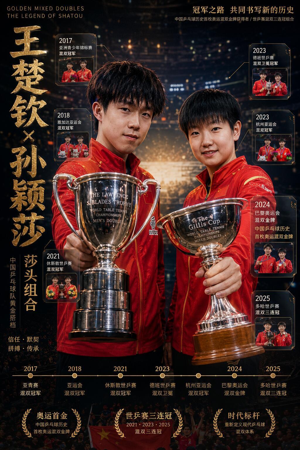 一、当下最新行程（2026.6.26）二人已经抵达美国洛杉矶，备战WTT美