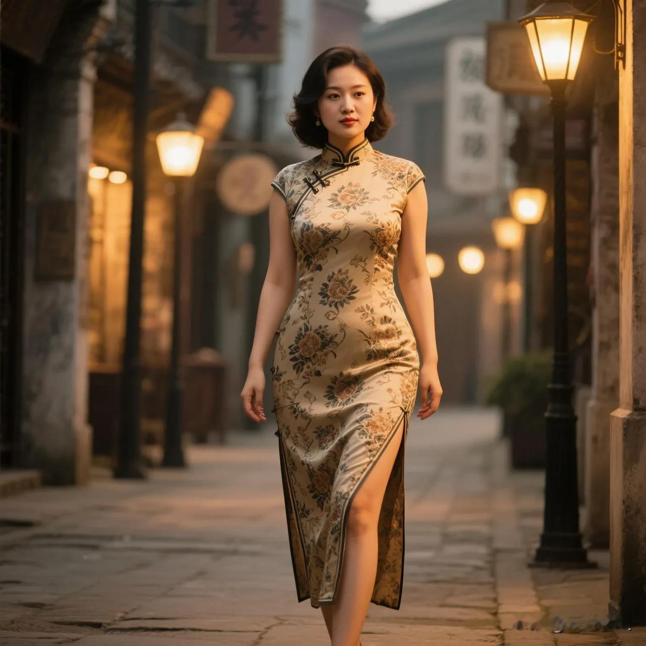 这才是东方经典服装的魅力，旗袍[赞][赞][赞]