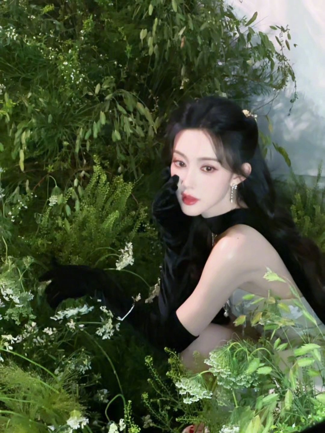 孟子义这组图好美，完全是公主​​​