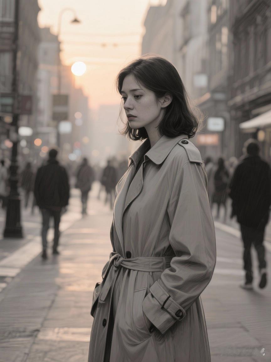 烟台街头，一个四十多岁的女人被记者问起幸不幸福，眼眶一下子就红了。她说年轻时只