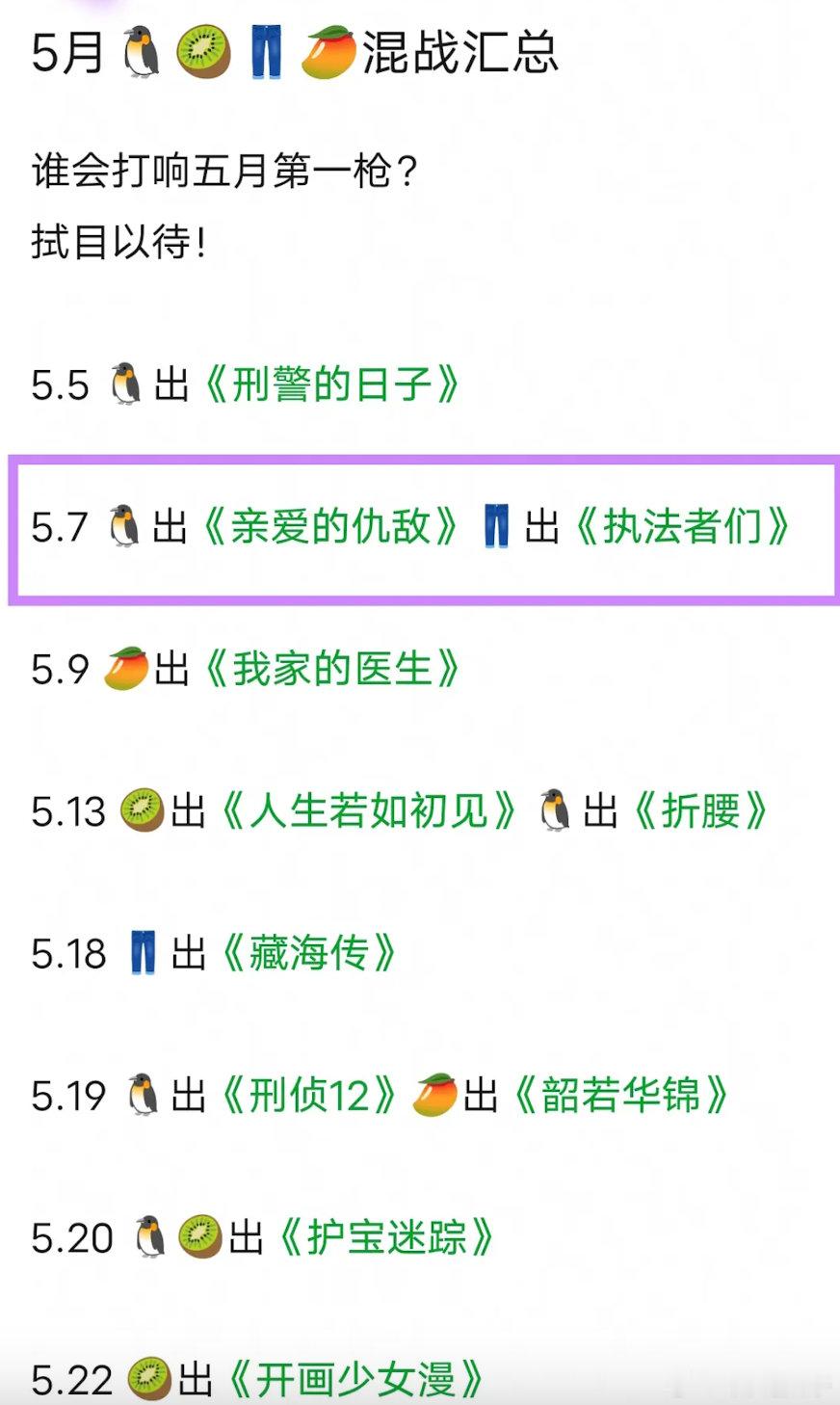 优酷港剧执法者pk腾讯亲爱的仇敌谁赢了​​​