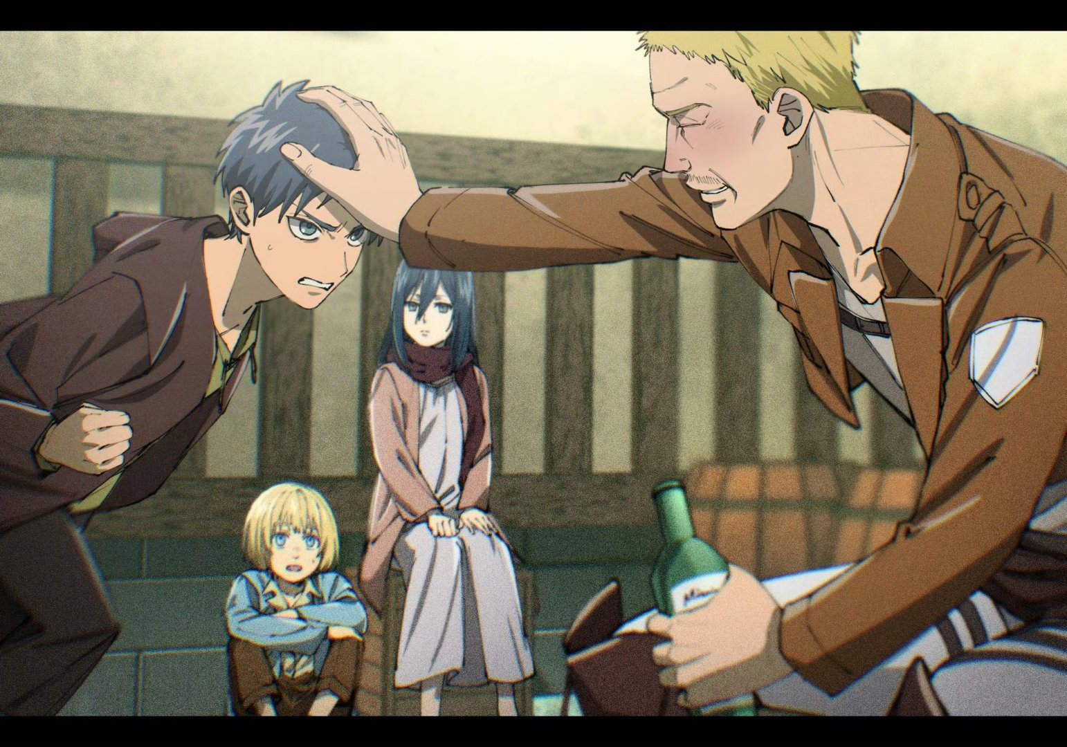 进击的巨人画师ミン侍新作，如果结局是这么美好就太好了