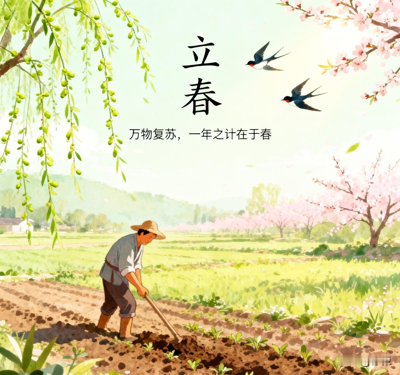 立春做好三件事，你一年都能沾上好运气明天上午11点14分，立春准时到来。