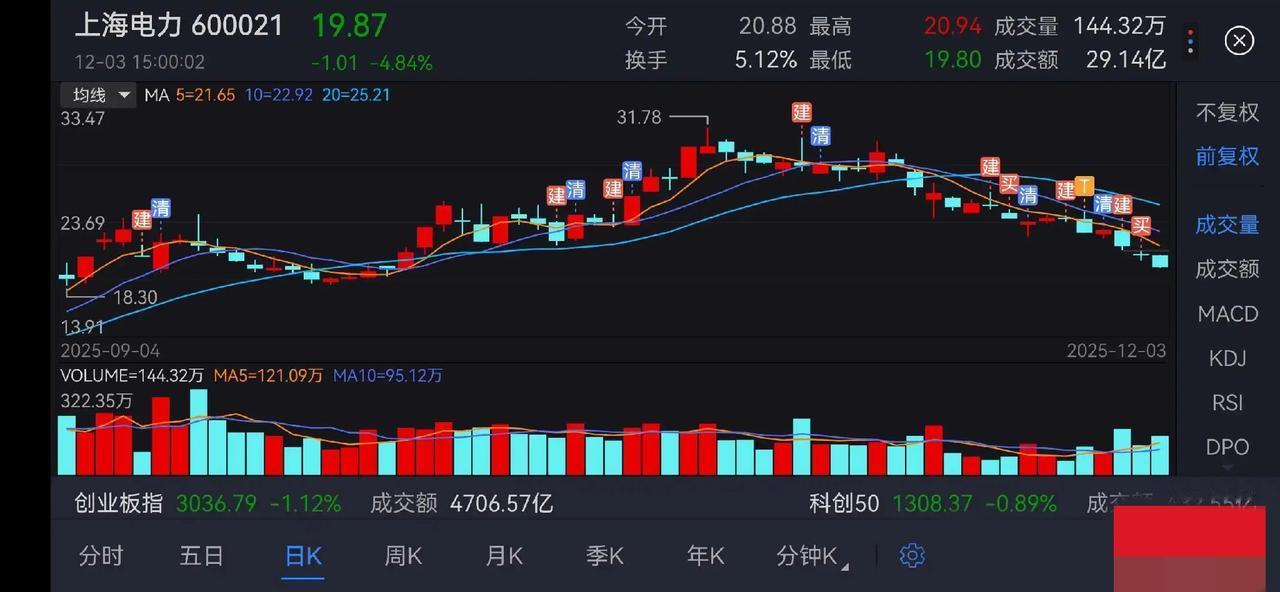 不是，上海电力犯了什么天条。从31.8跌到19块多再买下去，公司就是散户了
