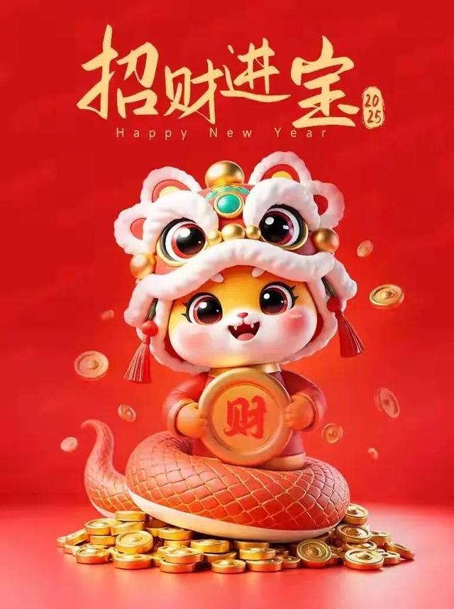 蛇年祝福语说说大全 2025春节祝福问候语句子