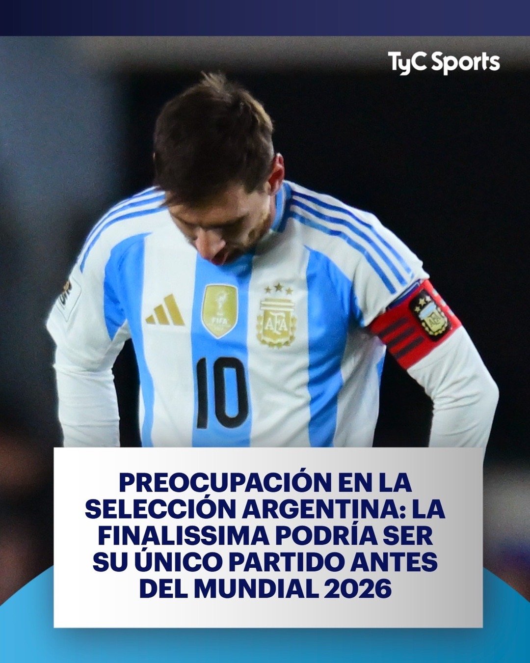 阿根廷队热身赛😳Tyc的报道，在欧美杯结束后四天，阿根廷足协仍在等待新比赛场