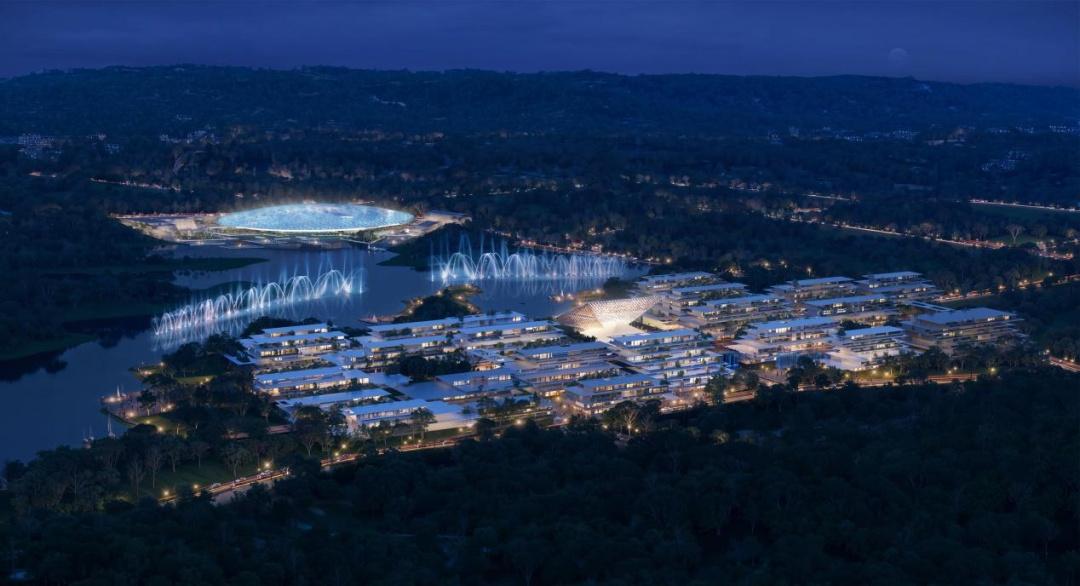 重庆北碚「康城未来·重庆森林」项目正式进入全面建设阶段。该项目位于北碚区静观镇，