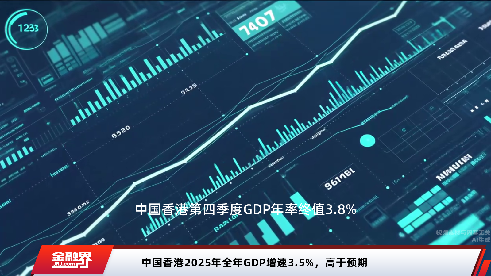 中国香港2025年GDP增速达3.5% 超预期领跑亚洲