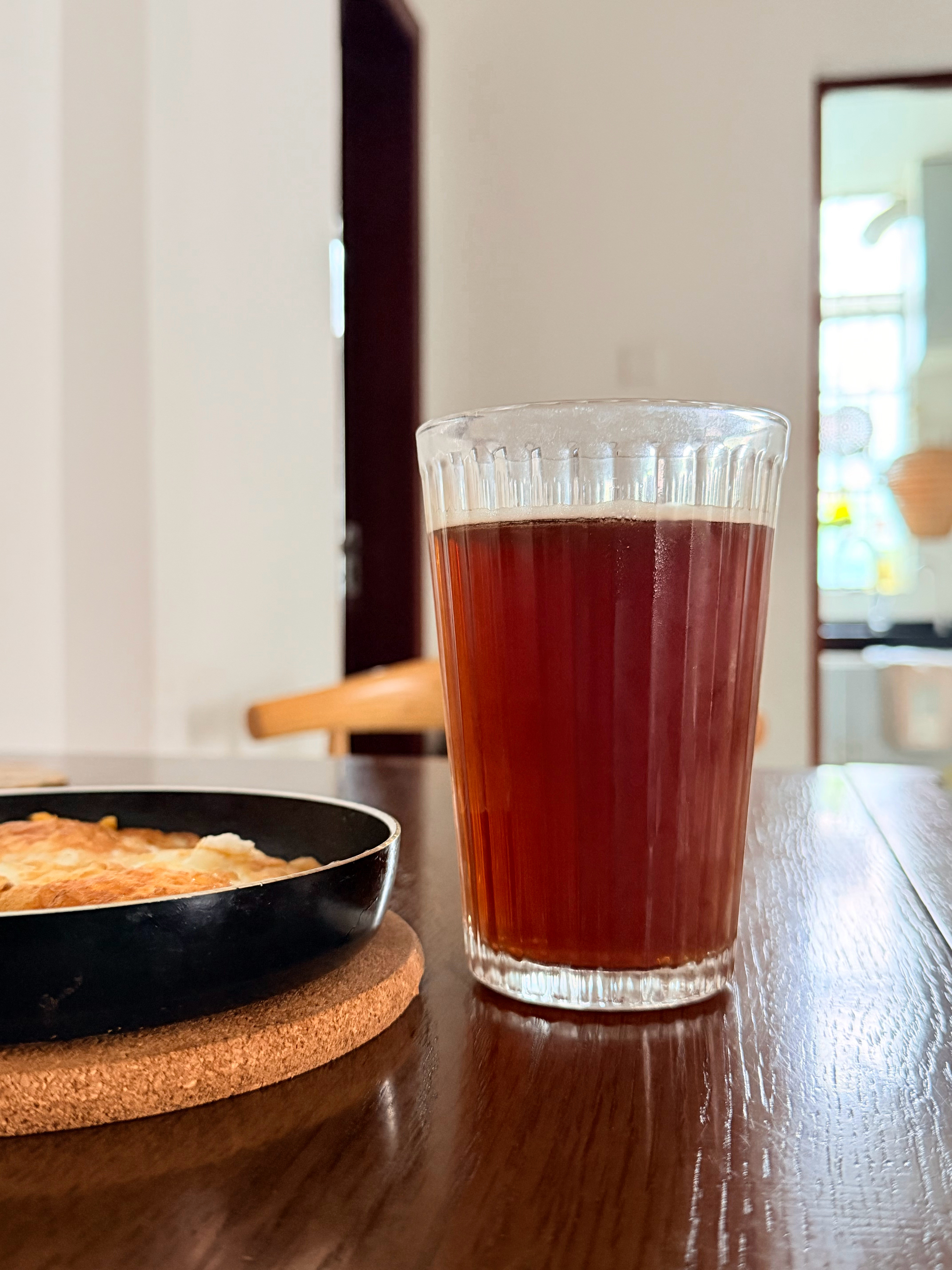 ☕️冰美式+煎蛋🍳​​​