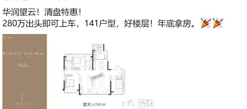 一个没交房就亏了两三百万的顶豪小区。合肥滨湖新区这个盘开盘的时候均价3万3，不少