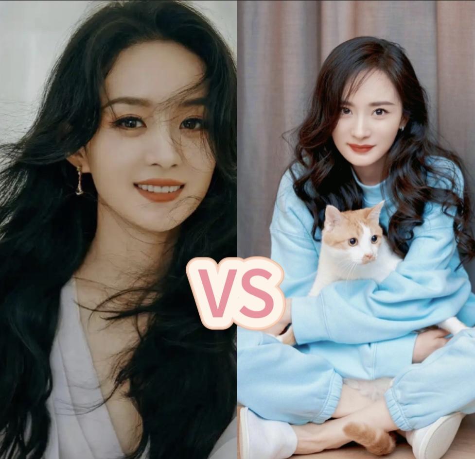 赵家女星VS杨家女星，谁家实力更强？1.赵丽颖VS杨幂，同是顶流，赵丽颖靠《