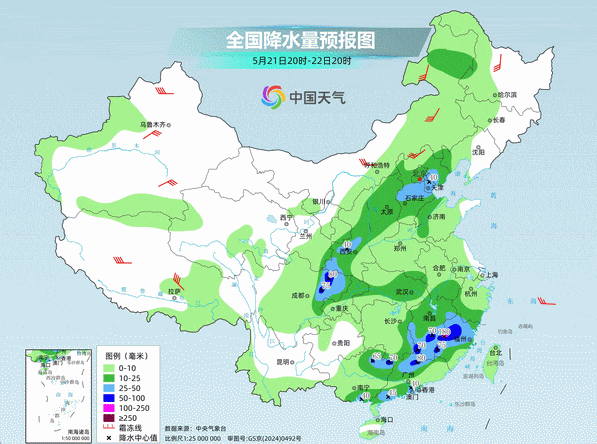 暴雨为啥来得这么猛【今年暴雨为啥这么早这么猛】5月15日以来，一场贯穿南北的大范
