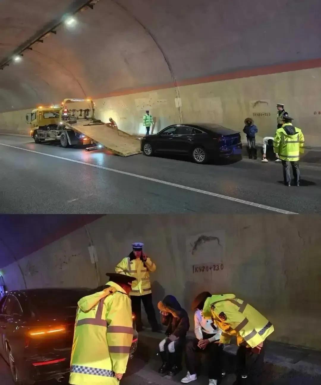 甘肃icon一男子马某开车跑高速，旁边坐着个女生，车速定在115，开着开着定速巡