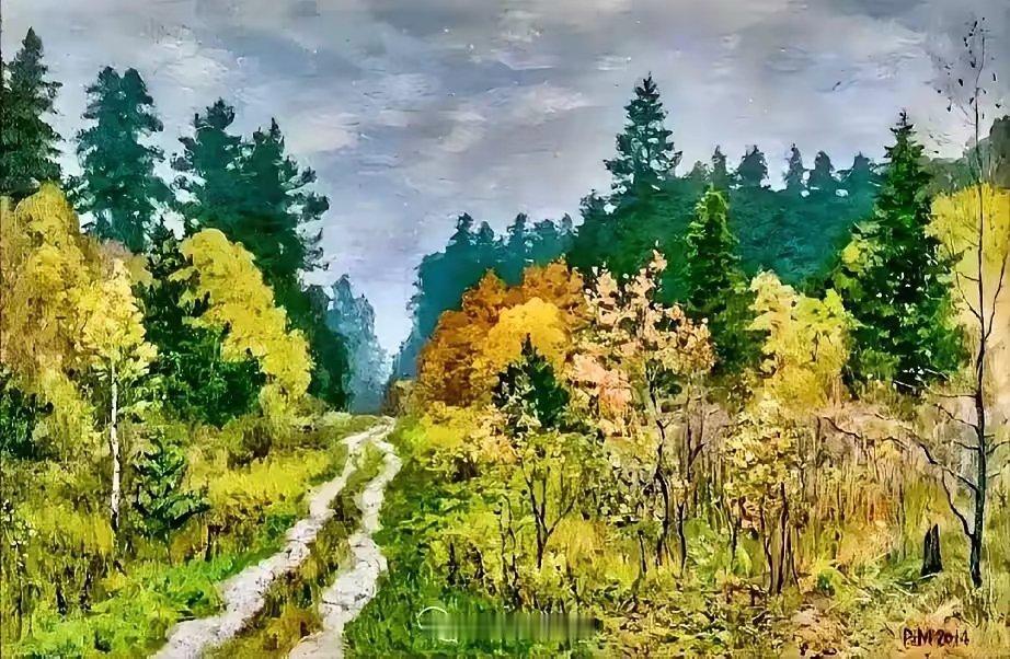俄罗斯画家RemNazyvovichSaifulmulukov绘画作品欣赏