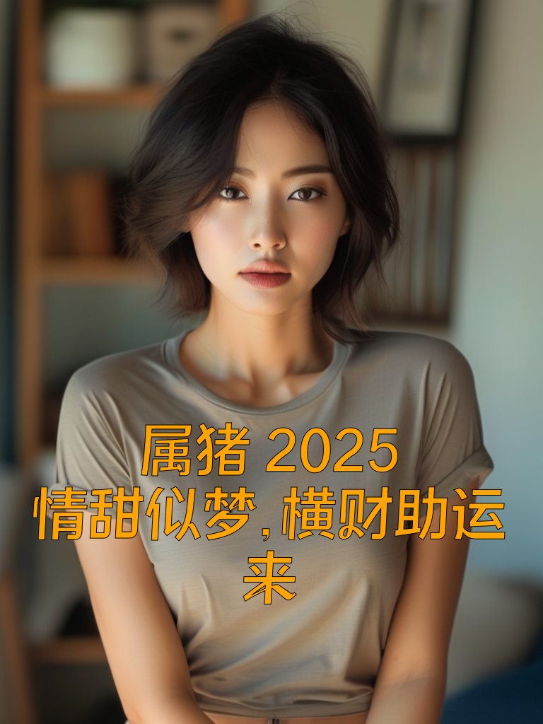 属猪2025：情甜似梦，横财助运来