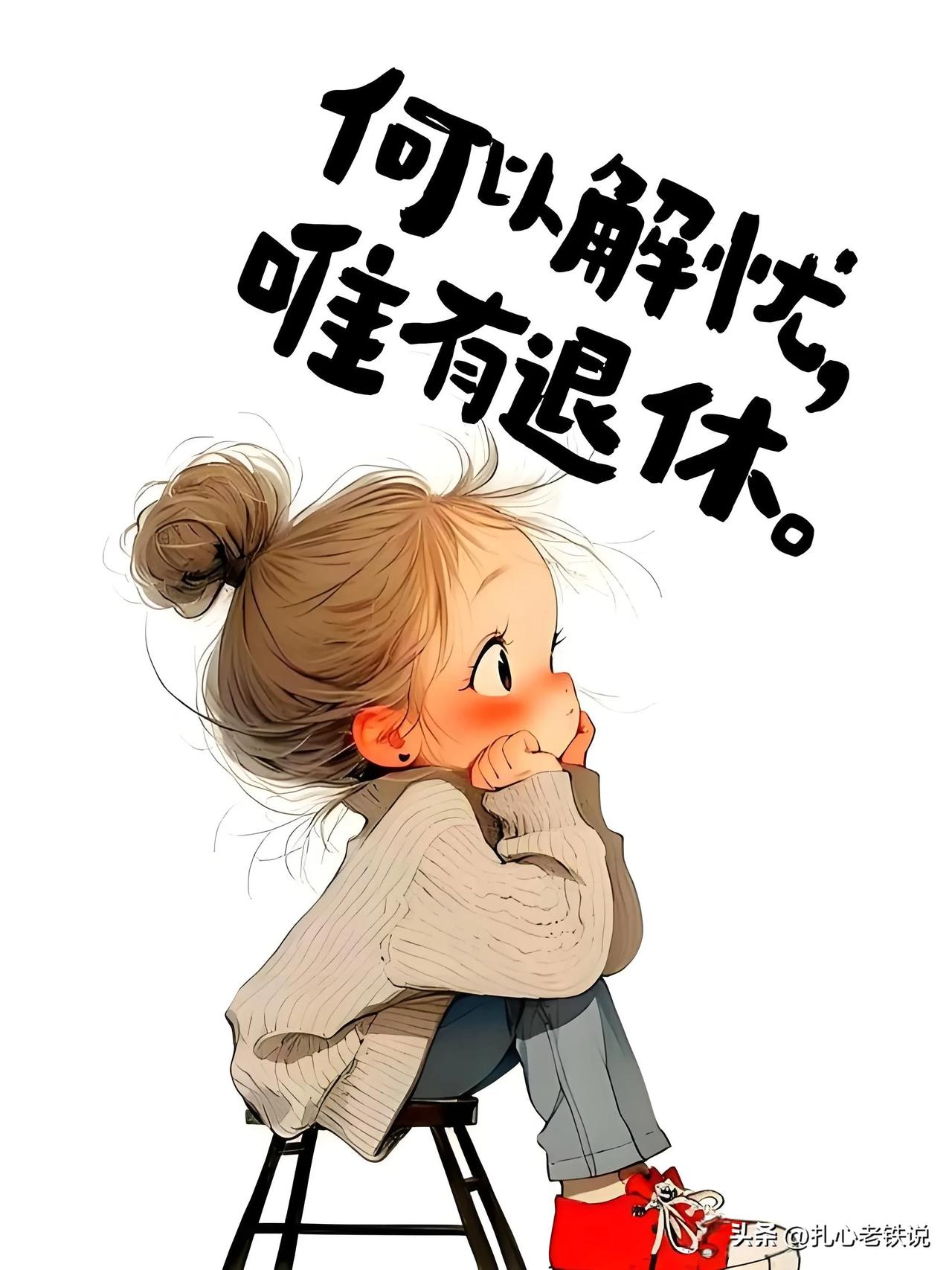 如果不是缺钱，谁退休后还去工作呢？我突然发现，小姨退休后更忙了，不但周中当保姆给