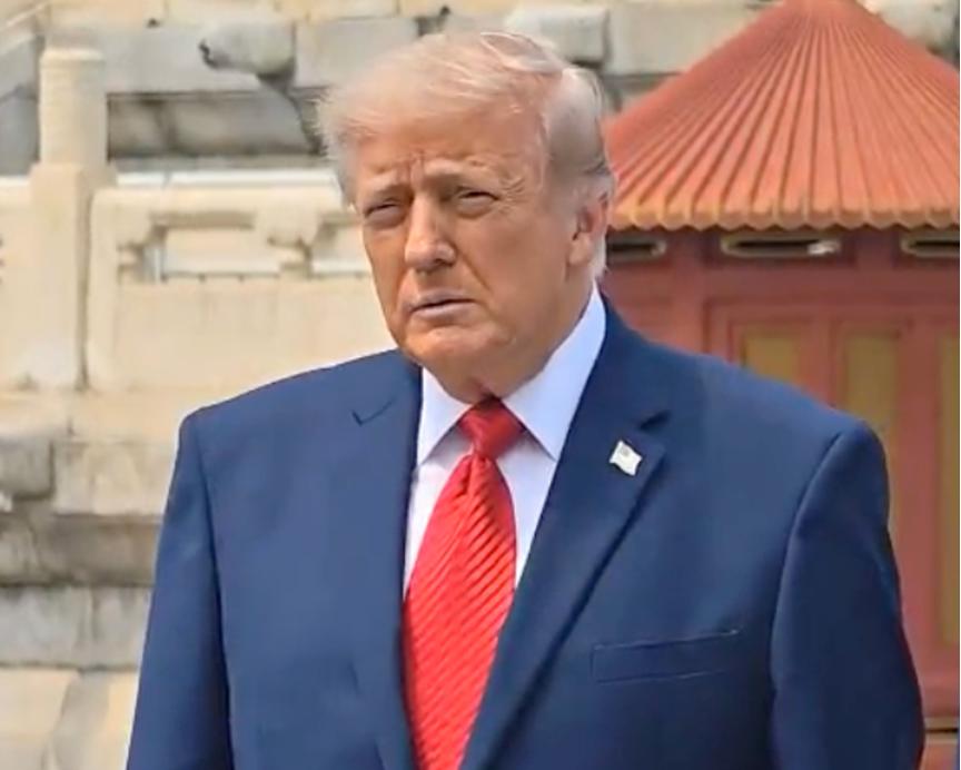 特朗普今天的发文很有意思。正在北京访问的特朗普今天（5月15日）在社交平台Tr