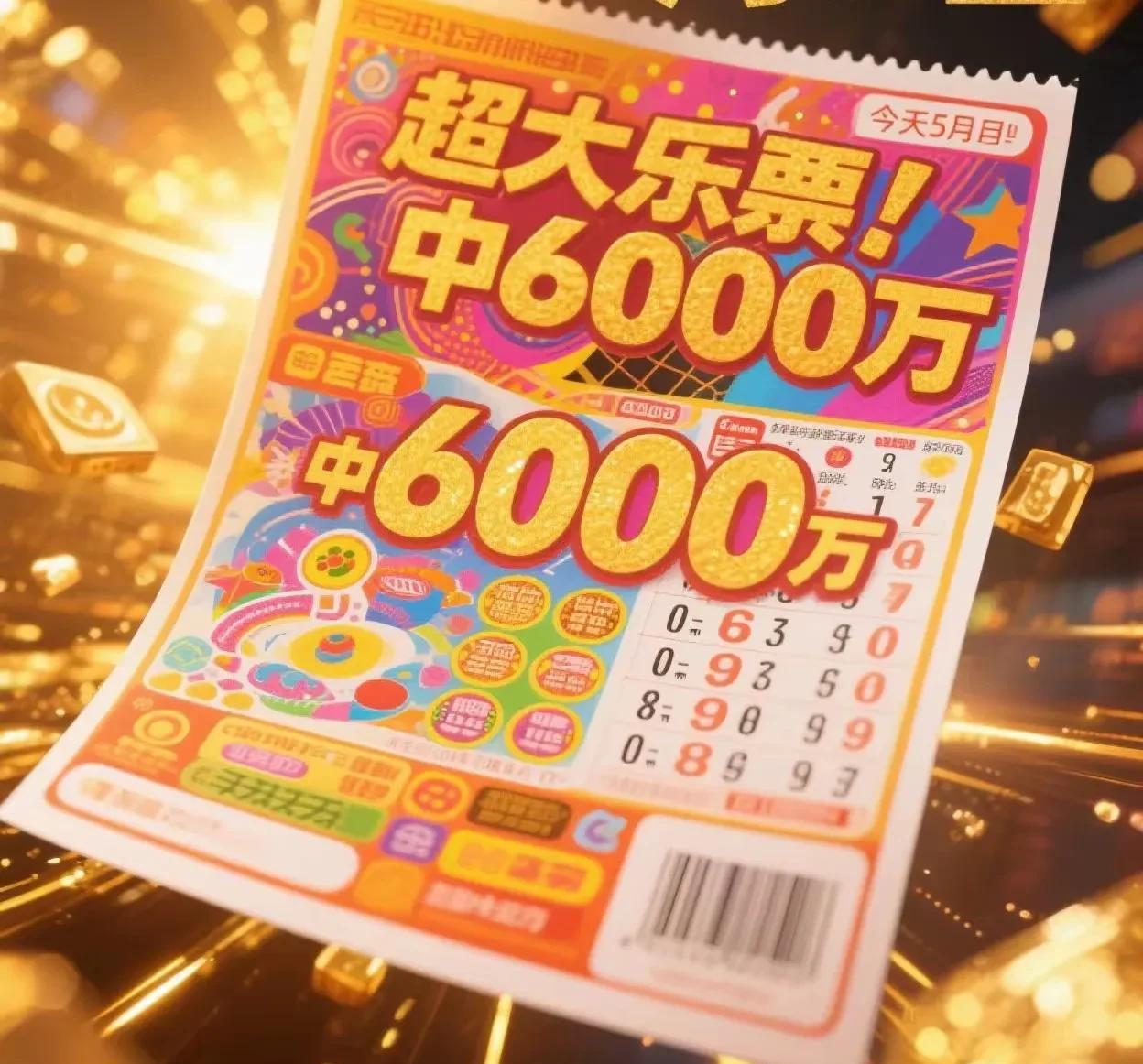 5月6日，大乐透开出6000万大奖，“接就灵”。5月6日，大乐透开出6000万