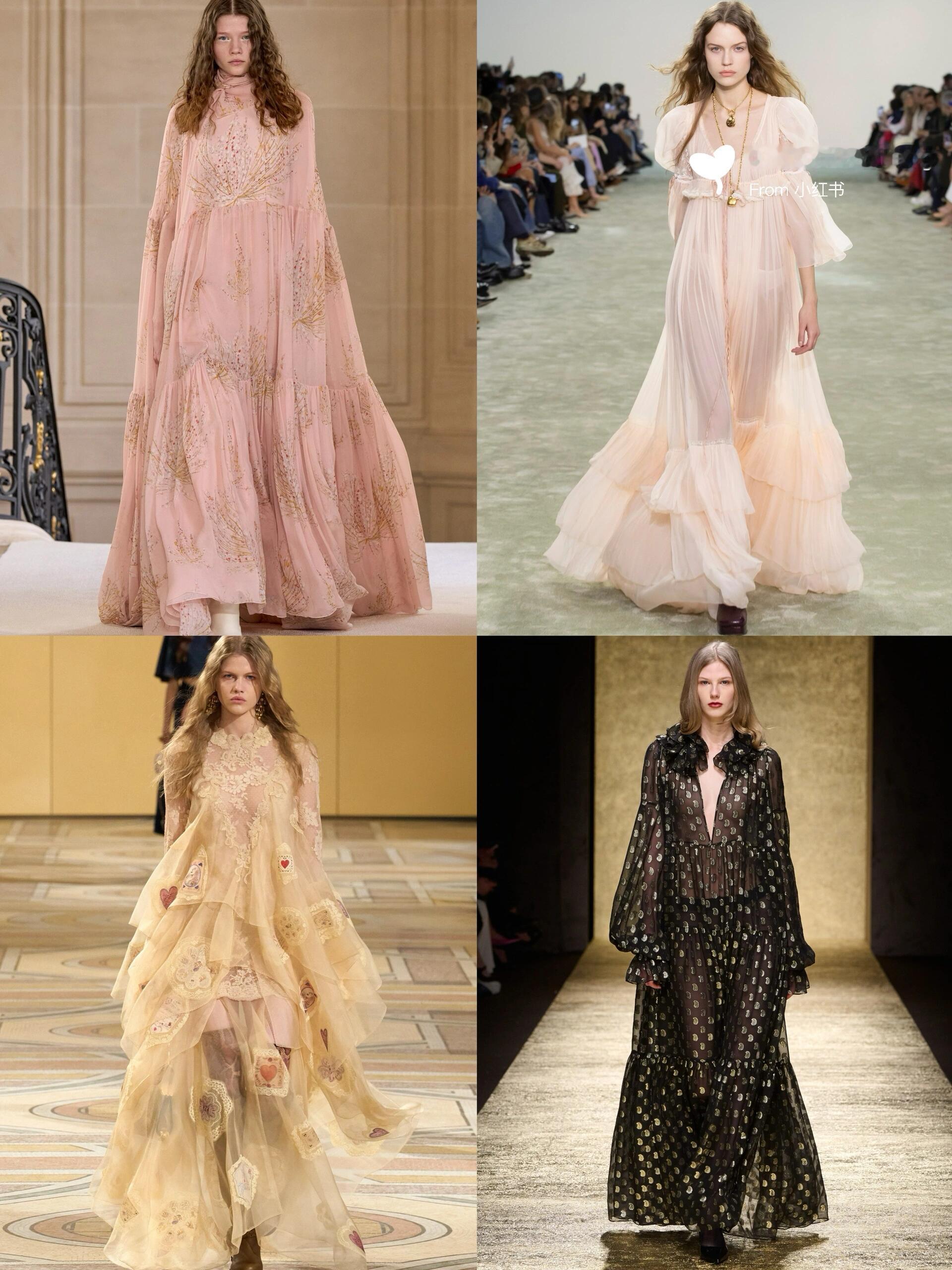 风格大赏时尚灵感解读2026/27秋冬浪漫主义趋势：复古与未来的多元碰撞202