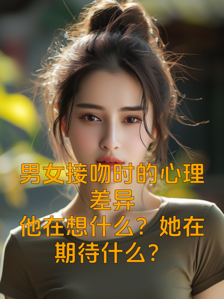 男女接吻时的心理差异：他在想什么？她在期待什么？