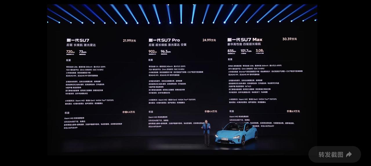 看完小米SU7发布会，这波真的要起飞了！晚上蹲完小米汽车新品发布会，真心觉得
