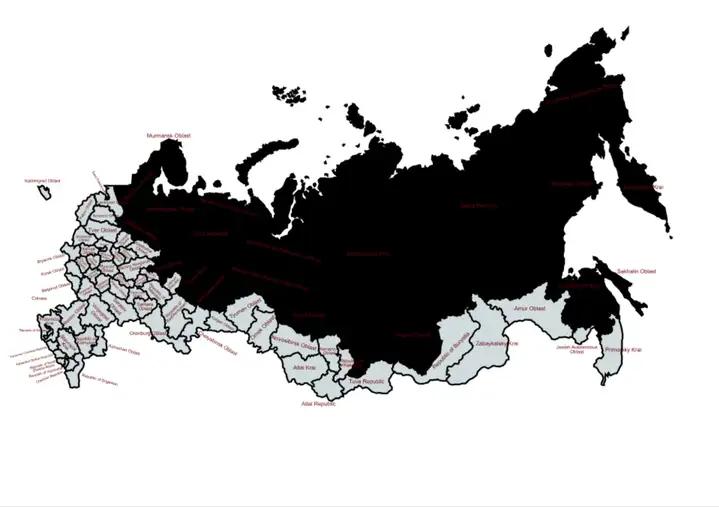 离谱！坐拥1700多万平方公里领土，相当于两个中国大，占全球陆地近1/8，俄罗斯