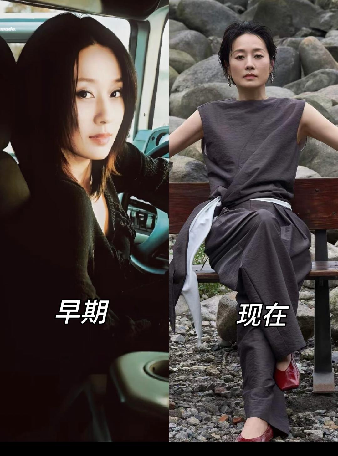 现在她气场强的可怕，感觉离婚后她就跟换了一个人一样！她是不是在拍完我的前半生才