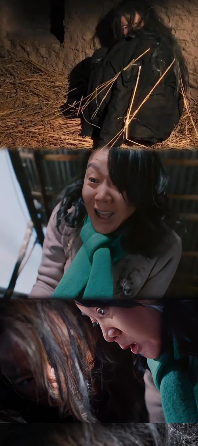 《隐身的名字》任美艳在地窖发现被困十余年的文毓秀的一刻，闫妮的表演让人拍案叫绝！