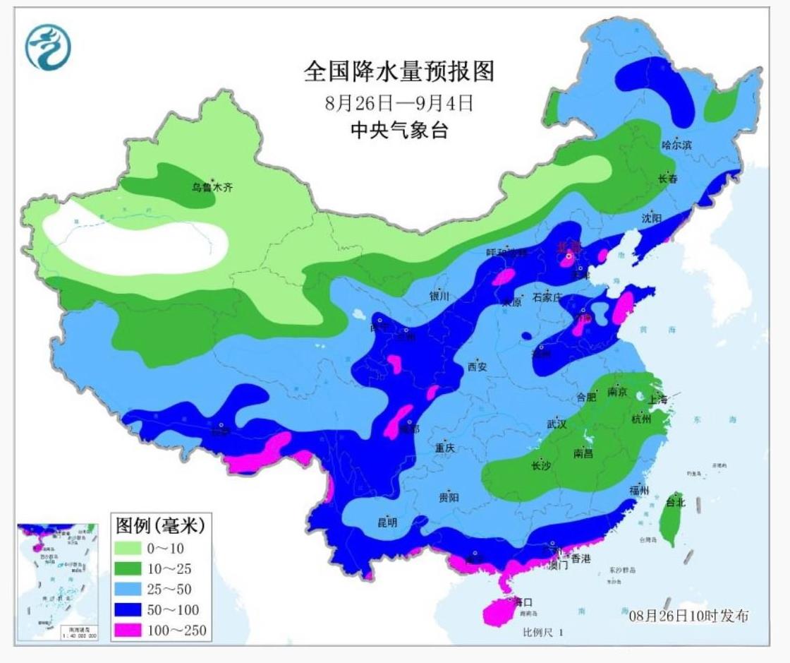 【中期天气预报】最新报观察未来十天，影响北方冷空气先强后弱发展。对副高打击依