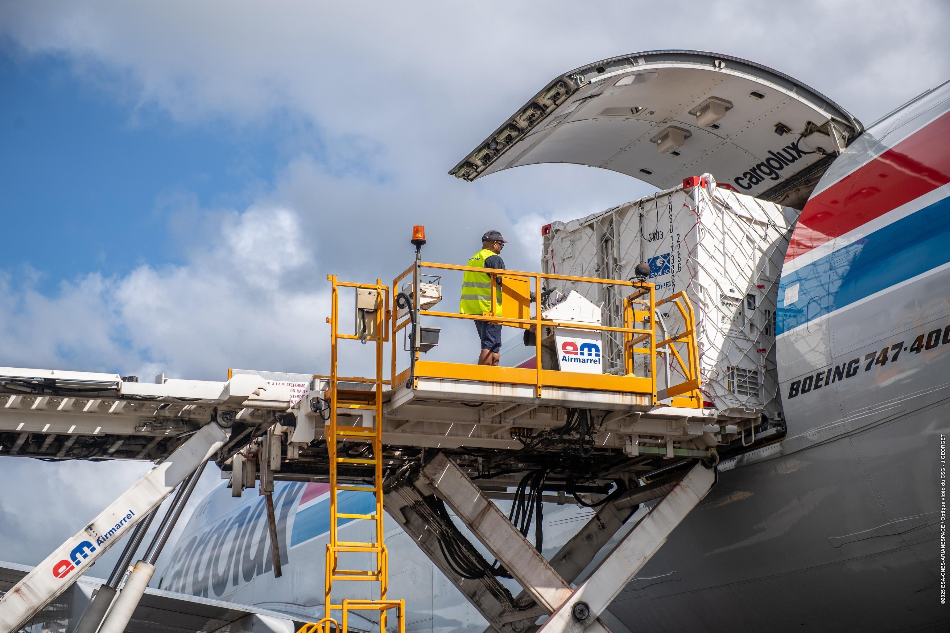 两颗伽利略卫星已经运抵法属圭亚那，目前计划于今年底使用Ariane62运载火箭