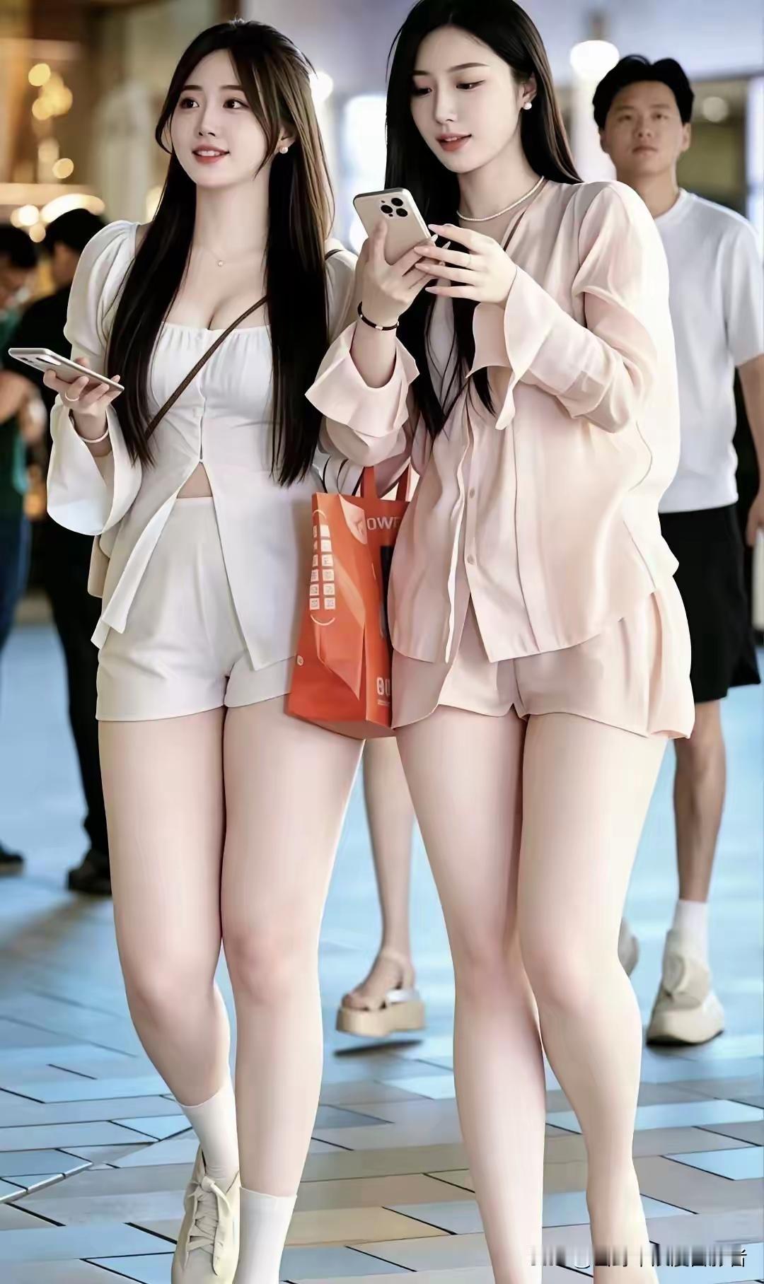 你觉得多大年龄的女人最有魅力这对姐妹花组合，你觉得谁的气质更出众？谁的身材更哇塞