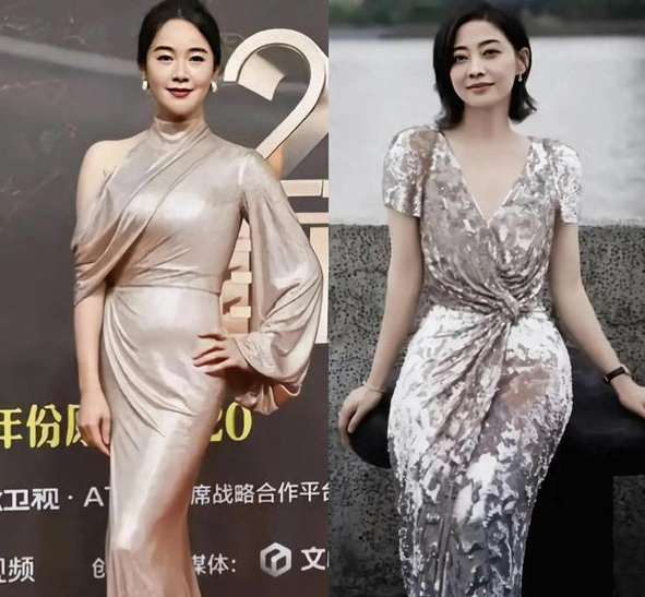 50岁梅婷与48岁左小青同框，天然脸的魅力大比拼