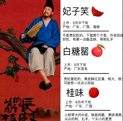 大家发现了吗长安的荔枝播出后火了但火的不是雷佳音，也不是岳云鹏，而是两广的荔