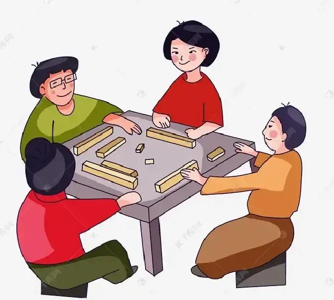 同学母亲葬礼答谢宴，菜还没上齐，一位老同学起身说麻将局一点半开局，得先走。有人